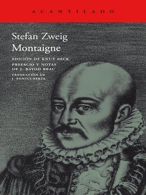 cover image of Montaigne